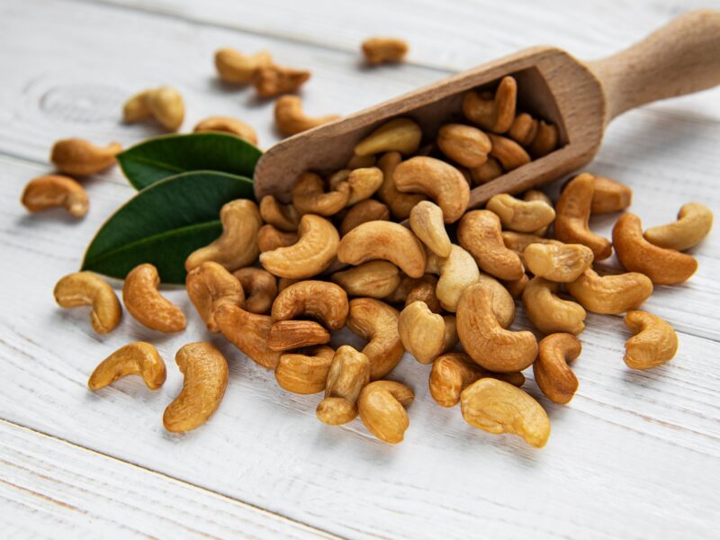 Tasty cashew nuts