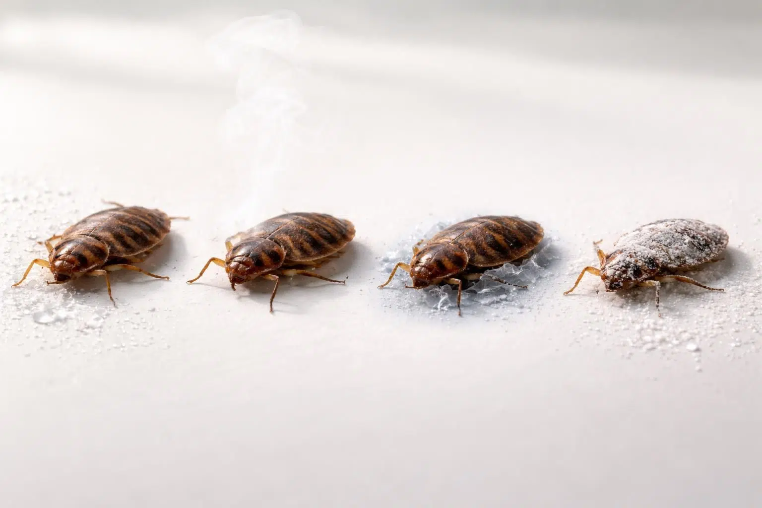 découvrez un comparatif détaillé des traitements contre les punaises de lit et leur efficacité sur les insectes morts après intervention.