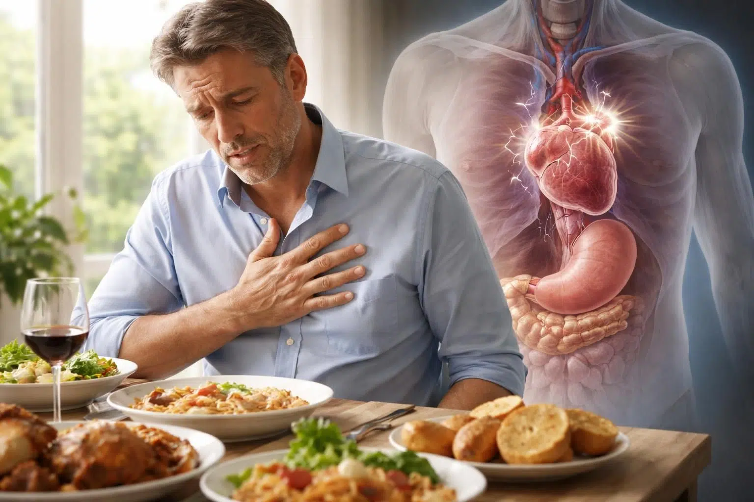 découvrez comment les repas copieux influencent les extrasystoles et la hernie hiatale, avec des conseils pour mieux gérer ces conditions.