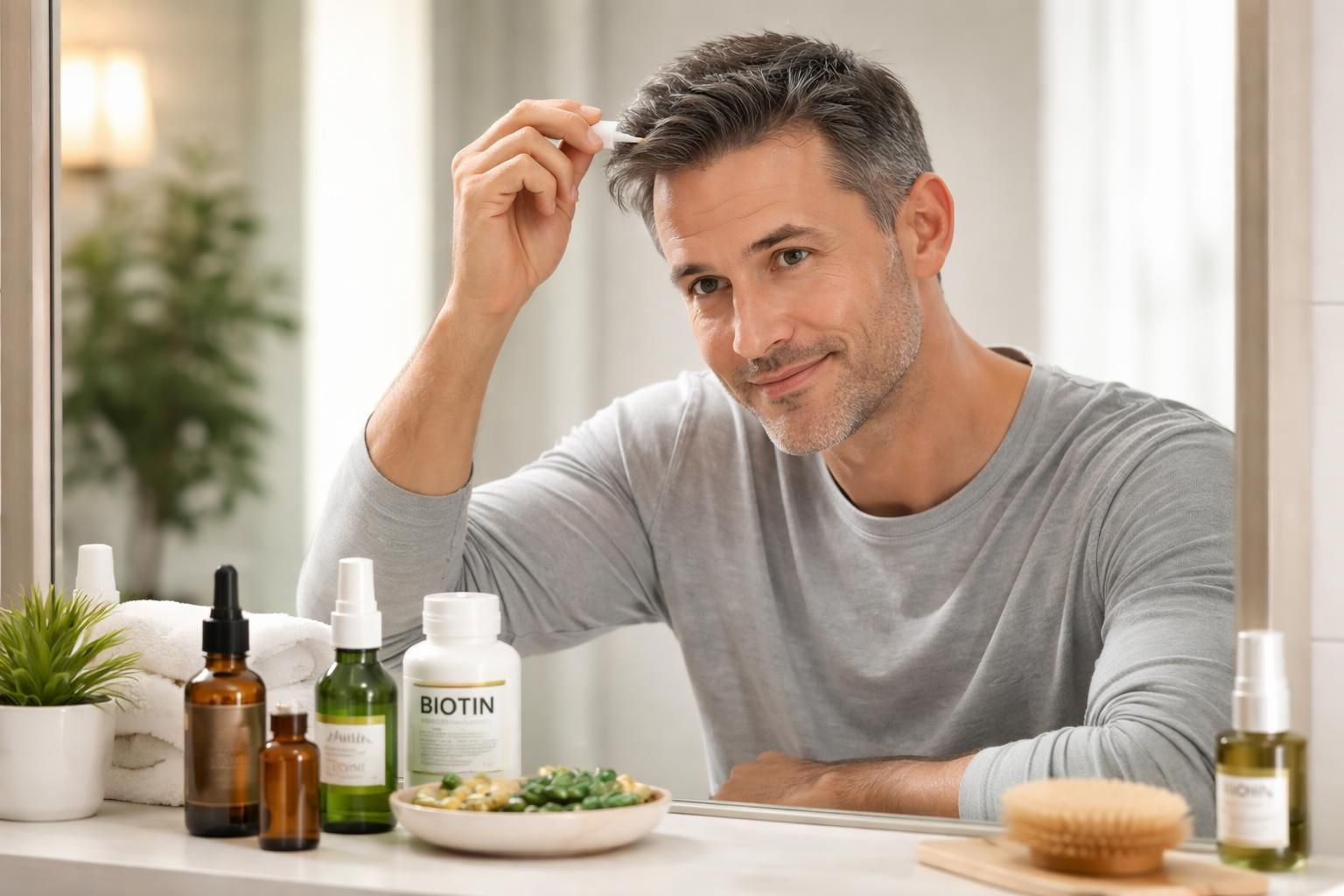 découvrez des méthodes efficaces et naturelles pour favoriser la repousse des cheveux chez l'homme, prévenir la chute et retrouver une chevelure dense.