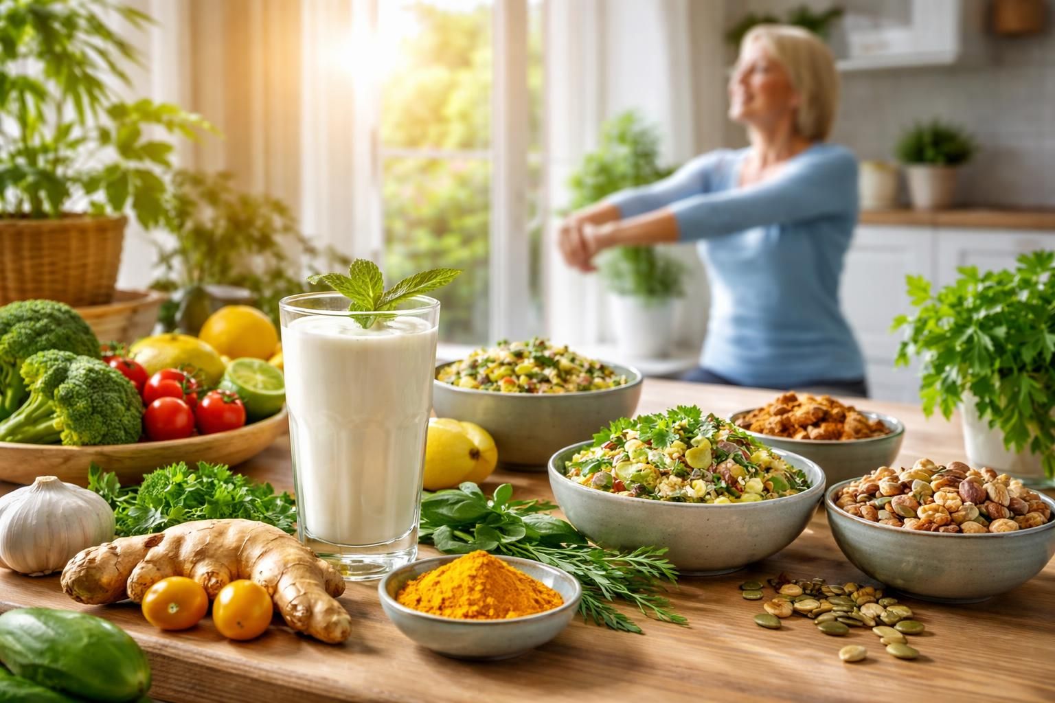 découvrez des recettes à base de kéfir spécialement conçues pour soulager l'arthrose et améliorer votre mobilité au quotidien.