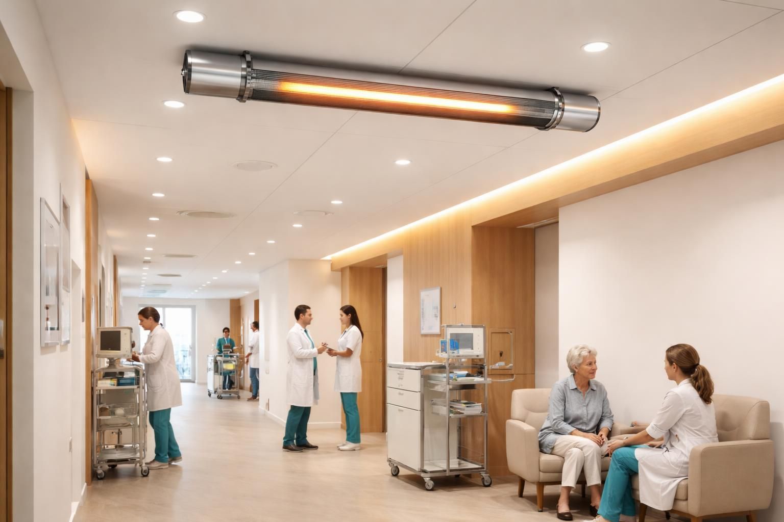 découvrez le tube radiant gaz, une solution moderne et efficace pour chauffer votre clinique tout en assurant confort et économies d'énergie.