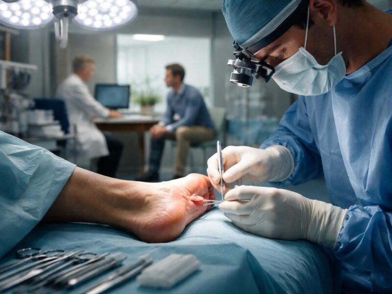 découvrez comment l'opération de l'épine calcanéenne impacte la durée de l'arrêt de travail chez les patients et les facteurs influençant leur reprise d'activité.