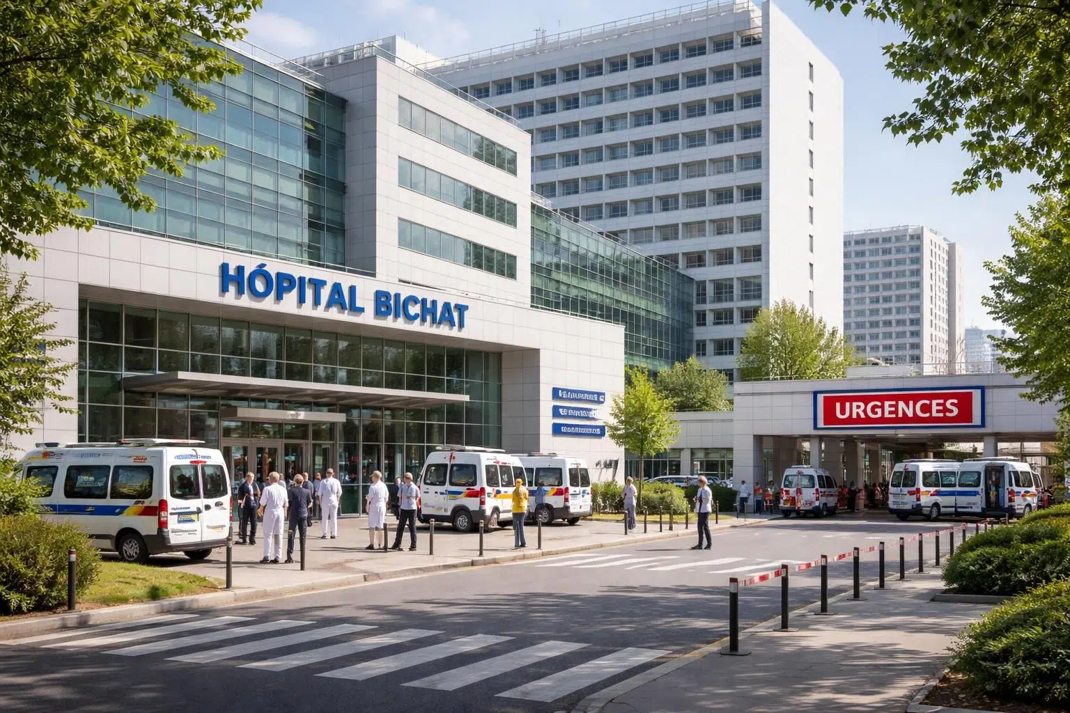 découvrez les services offerts par l'hôpital bichat, retrouvez ses coordonnées et les informations pour accéder rapidement au service des urgences.
